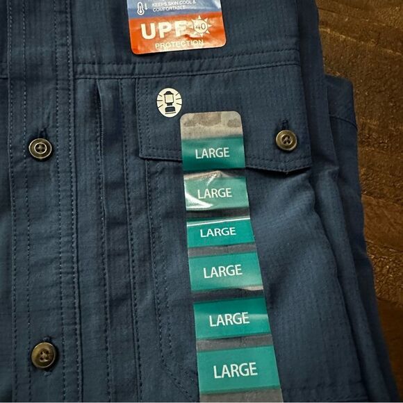 Coleman Performance Short Sleeve Button Down Shirt - Picture 4 of 6